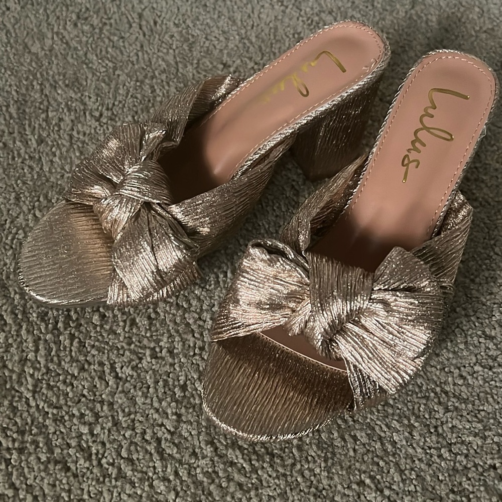 Lulus Knotted High Heel Open Toe Sandals
